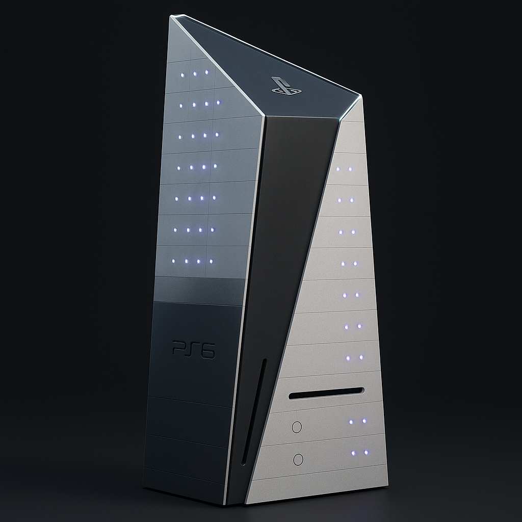 Concepto de PS6 futurista
